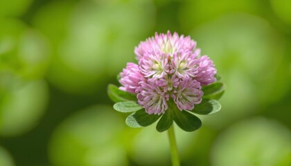 Fototapeta premium Pretty in Pink A CloseUp of Natures Blossom