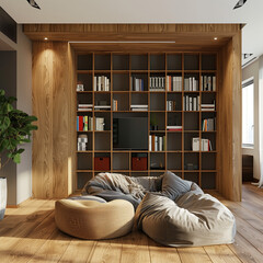 Obraz premium living room interior