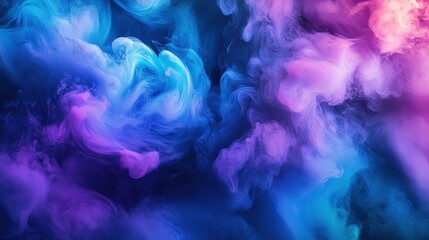 Inspiring Creativity LinkedIn Header with a Mesmerizing Blue-Purple Gradient Background, Symbolizing Innovation and Imagination.