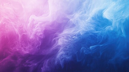 Fototapeta premium Inspiring Creativity LinkedIn Header with a Mesmerizing Blue-Purple Gradient Background, Symbolizing Innovation and Imagination.