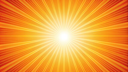 Vibrant orange sunburst with a fiery intensity , fiery, intense, vibrant, orange, sunburst, glowing, rays, burst, energy, abstract