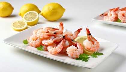  Fresh seafood delight with a zesty twist
