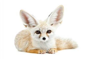 A Close-Up of a Fennec Fox with Large Ears and Curious Eyes