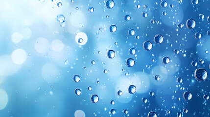 Blue water drop illustration