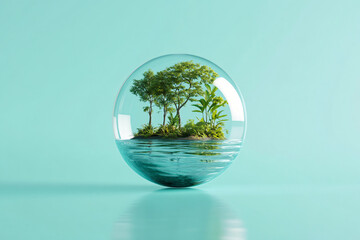 Island in a Sphere.