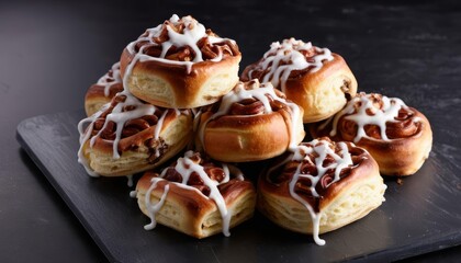  Deliciously twisted pastries with a sweet glaze