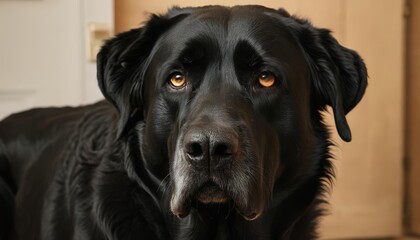  A soulful gaze from a loyal companion