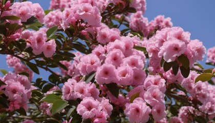  Blooming beauty under the blue sky