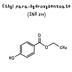 chemical structure of Fumaric acid illustration