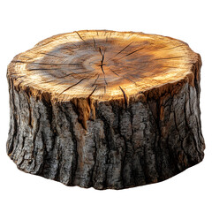 stump log firewood, Generative AI