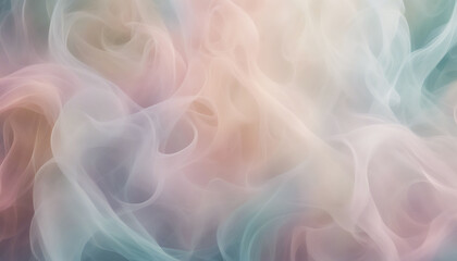 Fototapeta premium Abstract Pastel Fabric Background with Swirling Lines