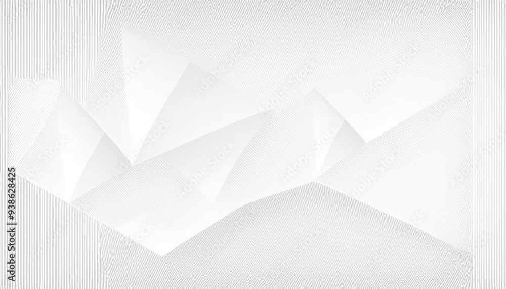 Poster abstract seamless vector background. white and gray repeatable texture. polygon endless creative pat