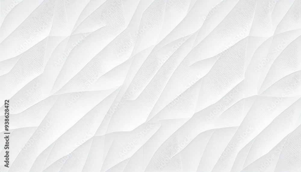 Poster abstract seamless vector background. white and gray repeatable texture. polygon endless creative pat