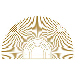 Premium design frame ornament for gala, grand opening, VIP cover