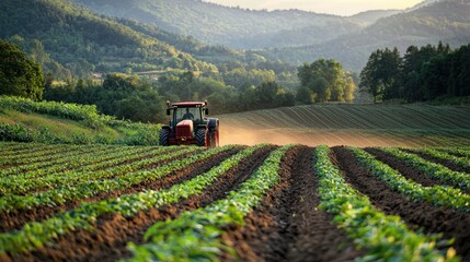 Naklejka premium Global Commodity Trading Impacting Agricultural Price Trends: An Analysis of Market Conditions