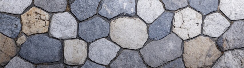 Obraz premium Granite Paving Textures in Grey and Beige, seamless stone patterns, perfect for minimalist designs, clean surfaces, ideal for backgrounds or architectural elements