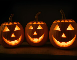 jack o lantern, halloween jack o lantern, halloween pumpkin on black