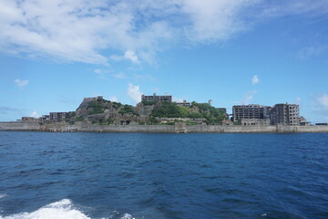 Obraz premium 長崎 軍艦島 端島