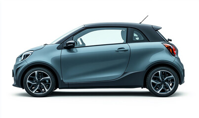 Obraz premium Vehicle side view, clipping path