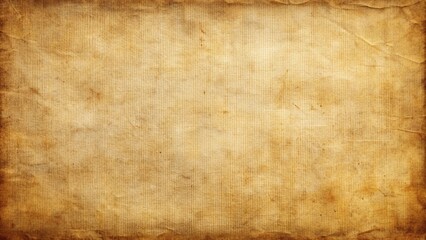 Obraz premium Old vintage paper canvas texture with worn edges and creases, aged, retro, grunge, distressed, antique, backdrop, background