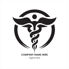 Medicine Logo Design Vector.
