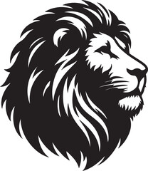 lipn b;ack head silhouette vector illustration 