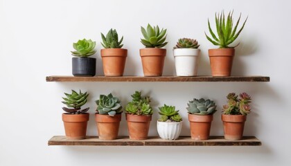 Fototapeta premium Bringing life to your space with succulent charm