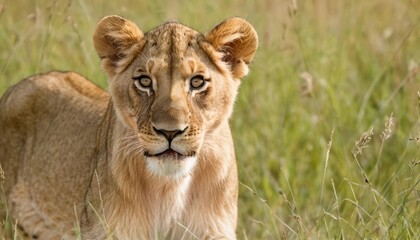 Obraz premium Wild beauty in the grassy plains