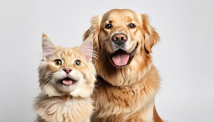  Friendship between a cat and a dog captured in a single frame