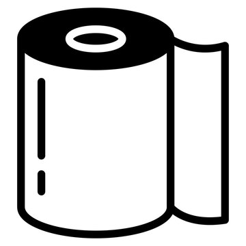 recommend clip art: Toilet Paper Icon