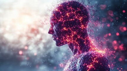 The distribution of skin lesions across the body