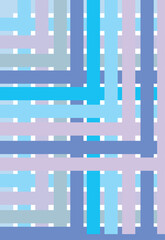  The blue background image uses shapes to create an image. continuous paste used in graphics
