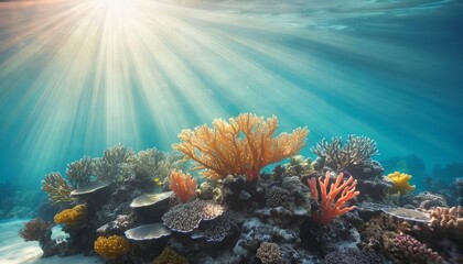 Fototapeta premium Exploring the vibrant depths of the ocean