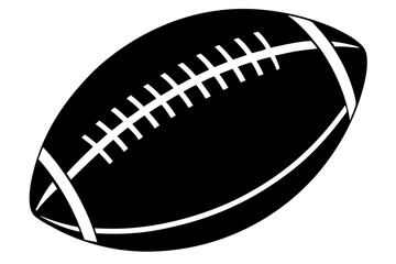 American football ball icon, Sports ball vector illustration