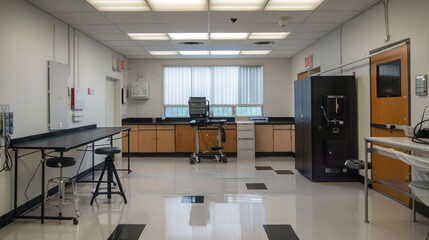 Empty Laboratory Room