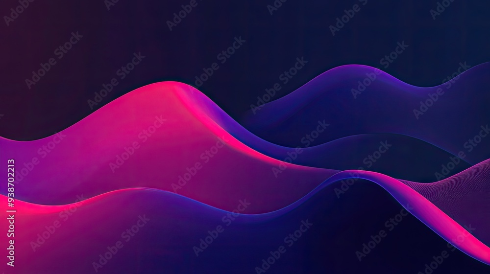 Aufkleber a gradient abstract background with smooth transitions, ideal for contemporary and minimalist design