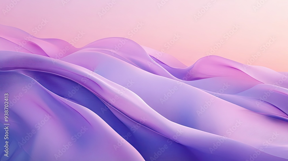 Aufkleber a gradient abstract background with smooth transitions, ideal for contemporary and minimalist design