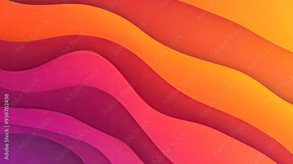 Aufkleber a gradient abstract background with smooth transitions, ideal for contemporary and minimalist design