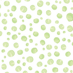 Hand drawn Cabbage pattern background vector design, flat illustration.