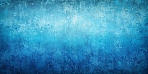 Fototapeta premium Retro blue gradient grungy background with distressed texture , vintage, retro, blue, gradient, grungy, background