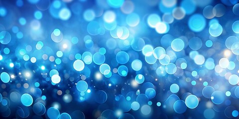 Bokeh blue background with blurred lights, bokeh, blue, background, abstract, lights, blurred, soft, gradient, festive