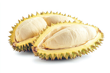 Fototapeta premium durian fruit opened delicious but aromatic seed