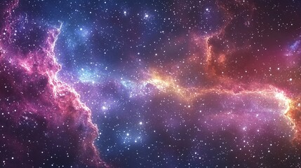 Fototapeta premium background with stars, space galaxy background, background with space, galaxy in the space with stars. Generative ai