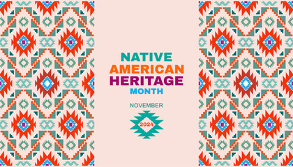 Native American Heritage Month in November  Celebrate © mistletoe