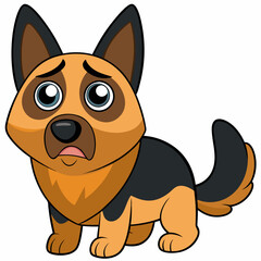 Identifying Anxiety and Fear in a German Shepherd Key Signs