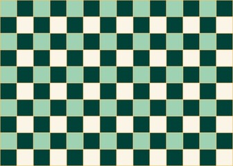 グリーンのカラフルなブロックの背景素材