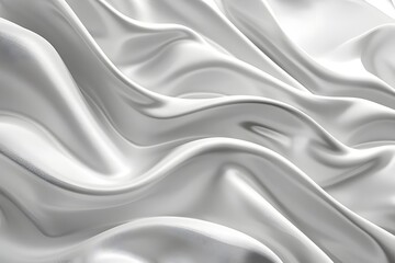 Obraz premium Abstract White Fabric Background