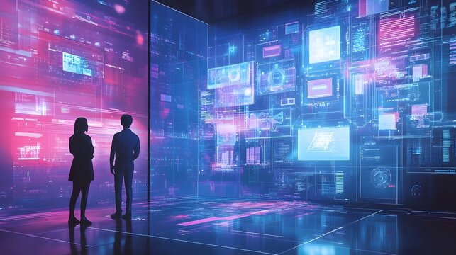 Digital Twin Technology Enhancing the Design Process for a New Product Development with Copy Space for Text  Innovative Engineering and Manufacturing Concept with 3D Rendering and Computer Simulation