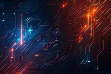 Fototapeta premium Abstract Circuitry Pattern