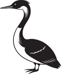 black crowned crane